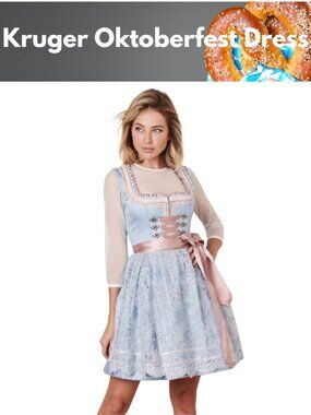 Kruger Oktoberfest Dirndl Costume Dress